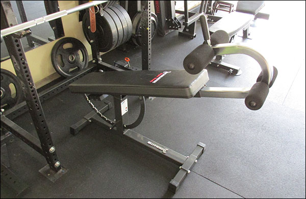 IronMaster Super Bench can handle decline too