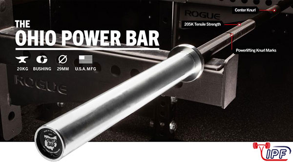 Rogue Kilogram IPF-approved Ohio Power Bar