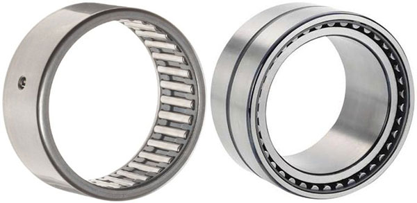 Normal needle bearings versus those with an inner race