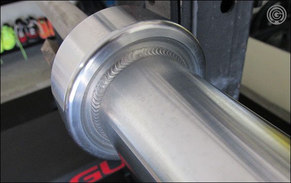 Elite Power Bar's recessed welded sleeves with hard chrome finish