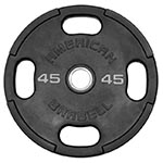 American Barbell Rubber Coated Olympic Plates