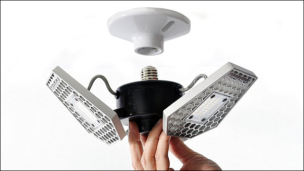 Trilight Multi-directional LED bulb replacement option