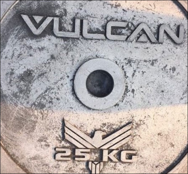 Vulcan Powerlifting Discs in kilograms and pounds - coming soon?