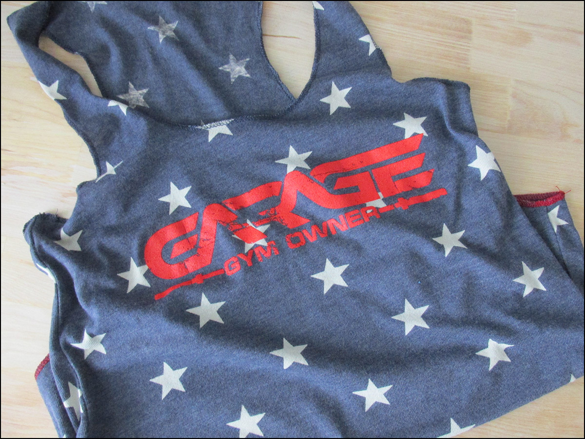 Hey ladies! Proudly represent your garage gym, your National Pride, and your toned arms while simultaneously supporting this site and helping to fund future equipment reviews