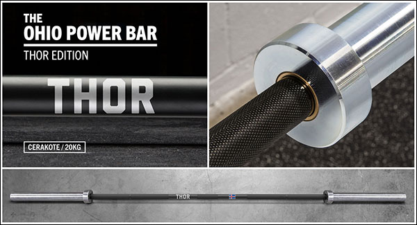  Hafþór Júlíus "Thor" Björnsson Cerakote Ohio Power Bar