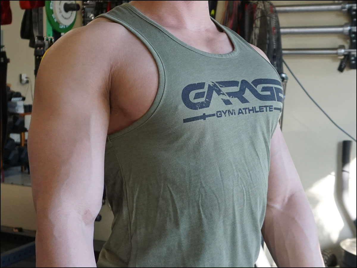 Support Garage-Gyms by buying a Garage Gym Owner tank, tee, or hat! I appreciate you!