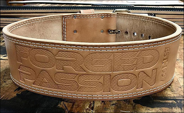 Iron Company's Forged Passion Leather Powerlifting Belt Review