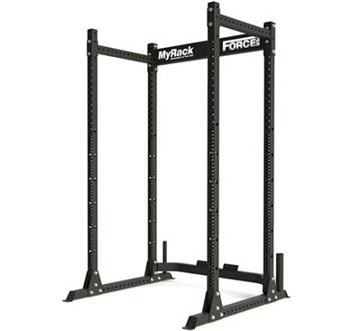 The base MyRack Power Rack before any accessories are added