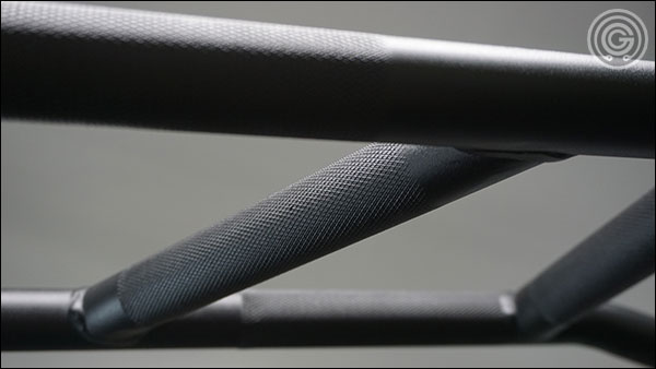 MyRack Classic Grip Multi-Grip Pull-up / Chin-up Bar Attachment - knurling detail