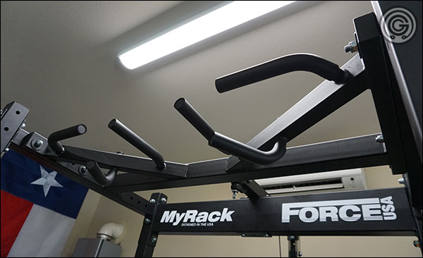 the MyRack Hammer Grip Chin-up/Pull-up Bar Attachment