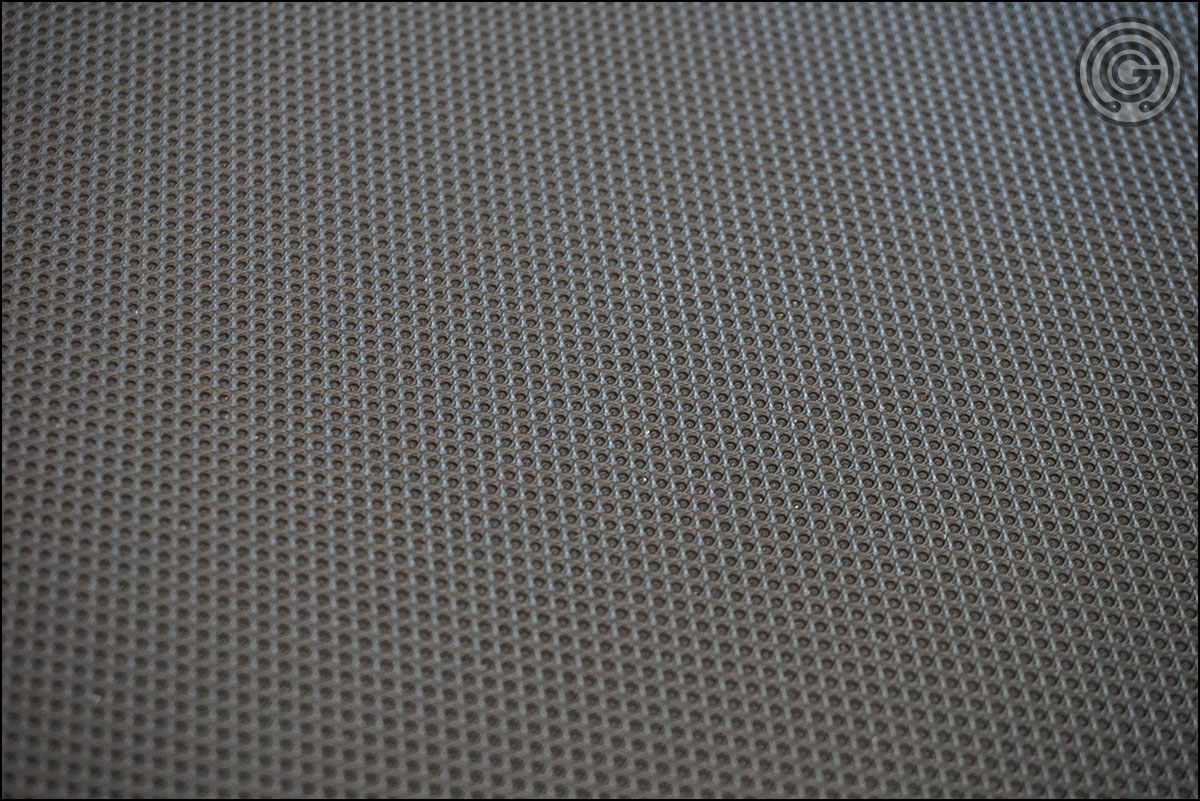 Rep Fitness' grippy vinyl up close Rep Fitness' grippy vinyl up close