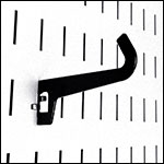 Wall Control Curved Tip Slotted Hooks w/ 3-1/2" Reach