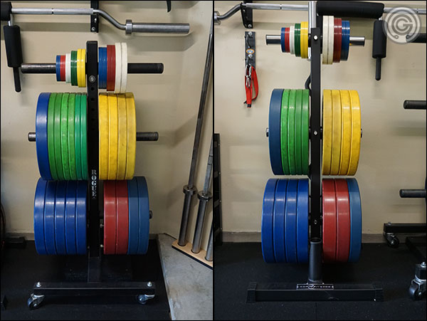 Rogue Tree (left) versus the Rep Tree (right). Rogue clearly holds more weight, but will that impact you?