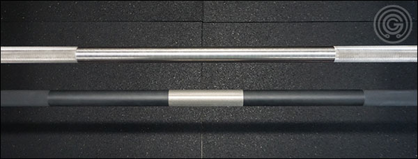 knurl spacing difference between the Ohio Bars and the Matt Chan Bar