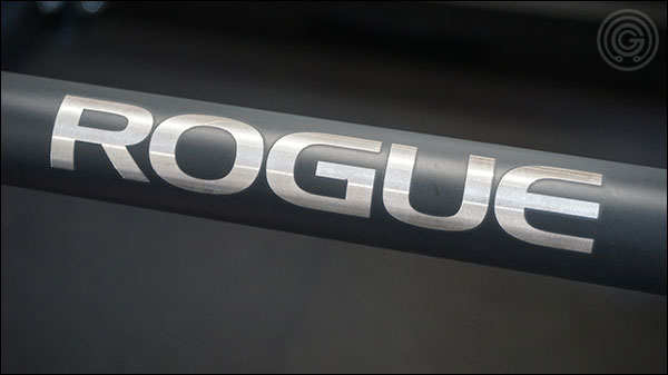 Rogue branding is a thing on all of their Cerakote barbells