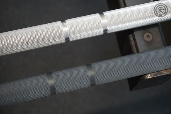 Matt Chan Bars - Chrome edition knurling versus the Cerakote edition