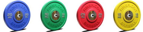 American Barbell Urethane Bumper Plates - New Design