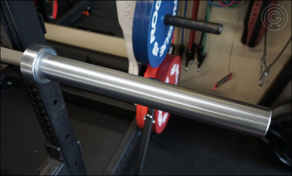 All of American Barbell's hard chrome sleeves come out of their shipping tubes looking like this, and if you put even a moderate amount of effort into caring for your AB bar then it'll look like this years down the road too.