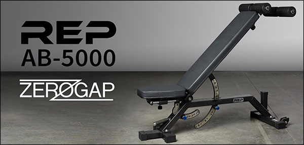 Rep Fitness AB-5000 Zero Gap Incline Adjustable Bench