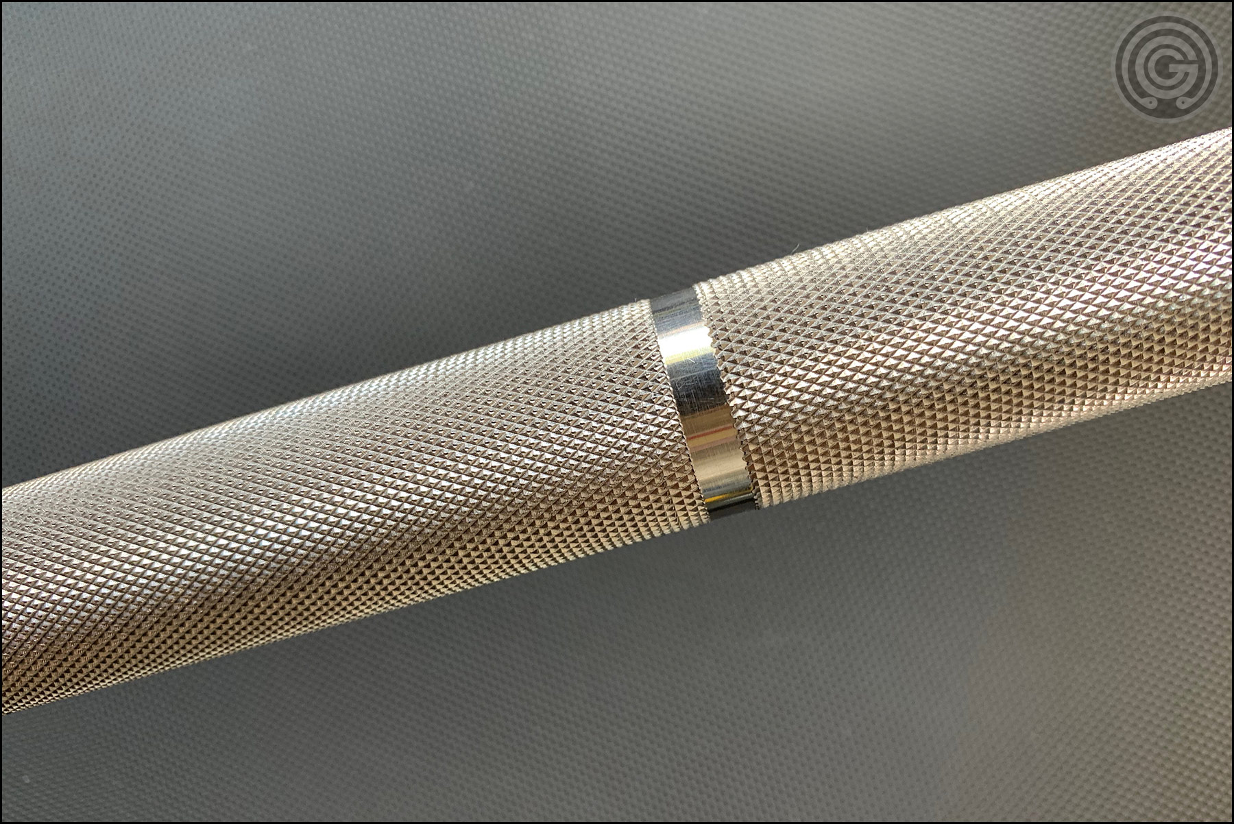 The Vulcan Stainless Steel Absolute Power Bar Knurling - Click to Enlarge