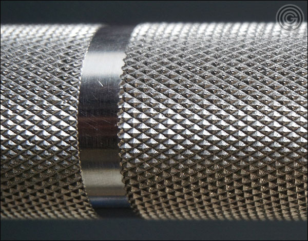 Vulcan SS Absolute Power Bar knurling close-up