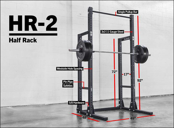 The Rogue HR-2 Half Rack