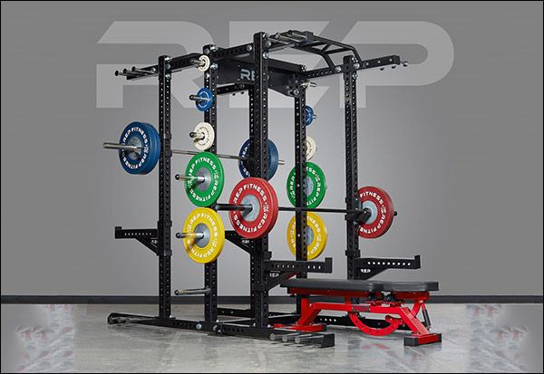 Rep Fitness HR-5000 with optional 5100 double-sided add-on