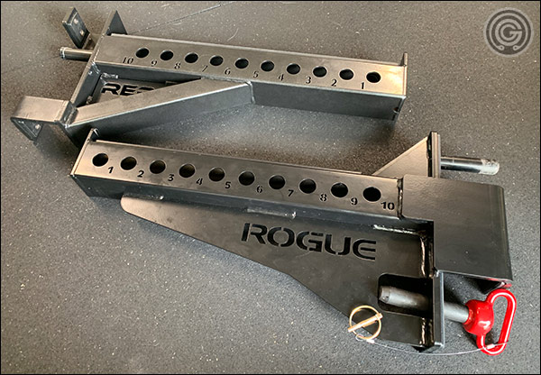 Rogue's Monster Safety Spotter Arms versus the HR-5000's Safety Spotter Arms