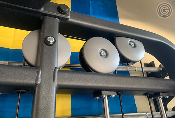 Cable and pulley system of the Rep Fitness FT-5000