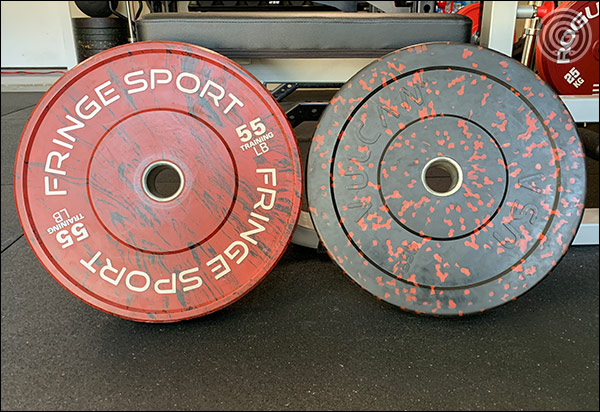 Fringe Sport Savage Bumper Plates vs Vulcan Alpha Bumper Plates 