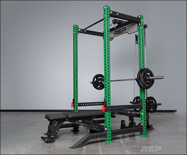 Rep Fitness PR-5000 V2 Power Rack in Green