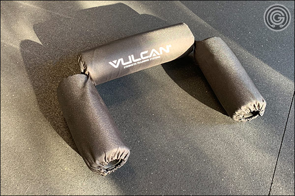 Vulcan 1-Basic Safety Squat Bar Review - Pads