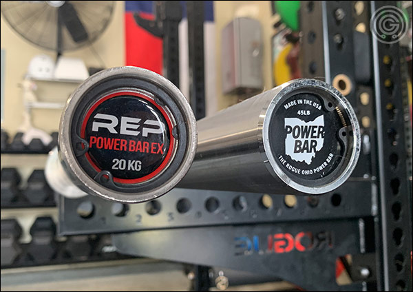 Rogue Ohio Power Bar vs the Rep Fitness Deep Knurl Power Bar