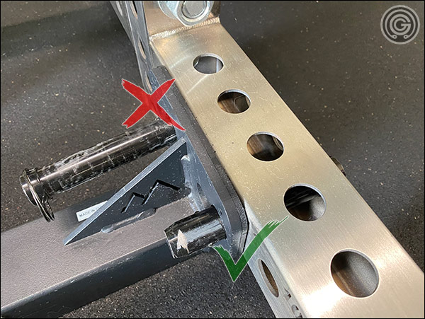 How to attach your Belt Squat Attachment to your PR-5000 crossmembers