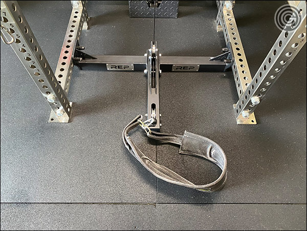 Rep Fitness Belt Squat Attachment - Set up and Ready to Roll