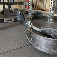 Examen de l'attachement de squat de ceinture de remise en forme - pour le rack d'alimentation PR-5000 V2
