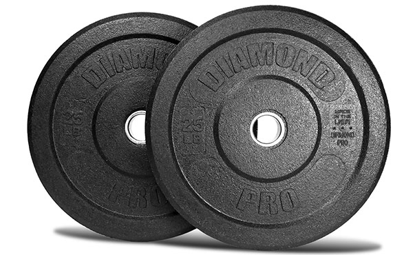 Diamond Pro USA-Made Crumb Rubber Bumper Plates