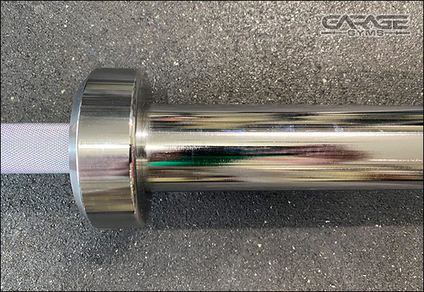 The Gymway Elite's chrome-finished sleeves