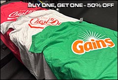 Support future equipment reviews by buying swag at the Garage Gyms Store